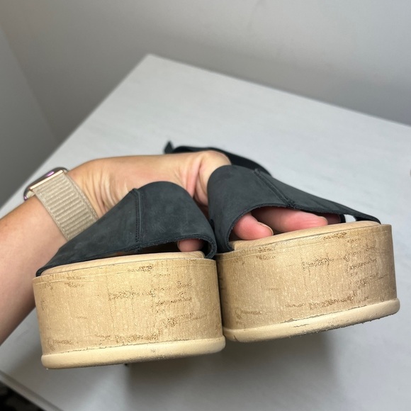 Musse & Cloud Dayana Cushioned Platform Sandal Cork Midsole Sz 10 - Picture 9 of 10